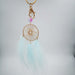 Wholesale Feather Metal DreamCatcher Keychain JDC-KC-WZT001 Keychains 吴作堂 Wholesale Jewelry JoyasDeChina Joyas De China