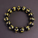 Wholesale Feng Shui imitation obsidian agate glass bracelet JDC-BT-Sanw022 Bracelet 散物 Wholesale Jewelry JoyasDeChina Joyas De China