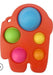 Wholesale finger bubble music vent extrusion toys fidgets toy JDC-TOY-DJ001 fidgets toy JoyasDeChina Hard shell robot - red Wholesale Jewelry JoyasDeChina Joyas De China