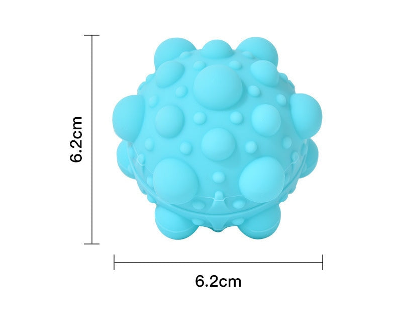Wholesale Finger Press Bubble Ball Silicone 3D Decompression Ball MOQ≥2 JDC-TOY-SHANL001 fidgets toy 闪亮 Blue Wholesale Jewelry JoyasDeChina Joyas De China