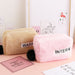 Wholesale flannel cosmetic bag JDC-CB-GeiN025 Cosmetic bag 格纳 Wholesale Jewelry JoyasDeChina Joyas De China