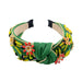Wholesale flannel crystal fabric headband JDC-HD-Yul077 Headband 雨灵 Wholesale Jewelry JoyasDeChina Joyas De China