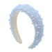 Wholesale flannel pearl headband JDC-HD-Yul074 Headband 雨灵 Wholesale Jewelry JoyasDeChina Joyas De China