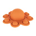 Wholesale flip colorful Octopus silicone decompression toys JDC-FT-HC024 fidgets toy 华创 orange Wholesale Jewelry JoyasDeChina Joyas De China