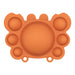 Wholesale flip crab silicone decompression toys JDC-FT-HC025 fidgets toy 华创 orange Wholesale Jewelry JoyasDeChina Joyas De China