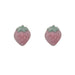 Wholesale flocking cherry strawberry earrings JDC-ES-XuF057 Earrings 旭帆 Wholesale Jewelry JoyasDeChina Joyas De China