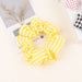 Wholesale floral striped fabric Hair Scrunchies JDC-HS-YL004 Hair Scrunchies JoyasDeChina 3 Wholesale Jewelry JoyasDeChina Joyas De China
