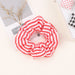 Wholesale floral striped fabric Hair Scrunchies JDC-HS-YL004 Hair Scrunchies JoyasDeChina 5 Wholesale Jewelry JoyasDeChina Joyas De China