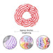 Wholesale floral striped fabric Hair Scrunchies JDC-HS-YL004 Hair Scrunchies JoyasDeChina Wholesale Jewelry JoyasDeChina Joyas De China