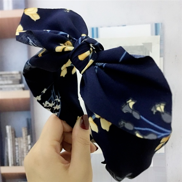 Wholesale floral wide-brimmed fabric headband JDC-HD-GSDX009 Headband JoyasDeChina Wholesale Jewelry JoyasDeChina Joyas De China