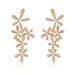 Wholesale Flower Zircon Copper Pearl Silver Pin Earrings JDC-ES-Mix007 Earrings 迷茜 gold Wholesale Jewelry JoyasDeChina Joyas De China