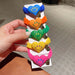 Wholesale fluorescent love smiling face Hair Scrunchies JDC-HS-GSFS006 Hair Scrunchies 夙尚 Wholesale Jewelry JoyasDeChina Joyas De China