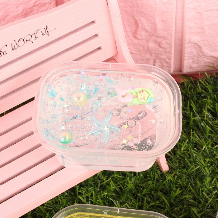 Wholesale Foaming Glue Crystal Mud Slime Decompression Toys JDC-FT-LingK002 fidgets toy 灵卡 touming Wholesale Jewelry JoyasDeChina Joyas De China