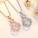 Wholesale Fox Copper Zircon Necklaces JDC-NE-QLX011 Necklaces 巧兰轩 Wholesale Jewelry JoyasDeChina Joyas De China
