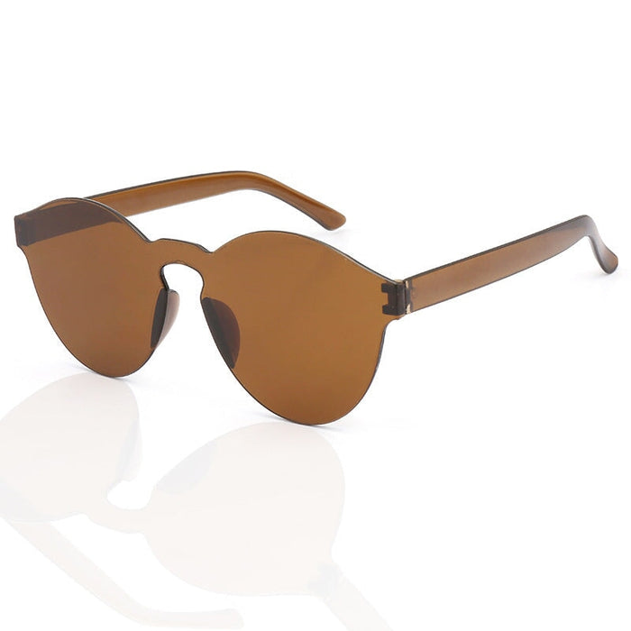 Wholesale Frameless One Piece PC Transparent Sunglasses JDC-SG-XingY003 Sunglasses 兴业 Wholesale Jewelry JoyasDeChina Joyas De China