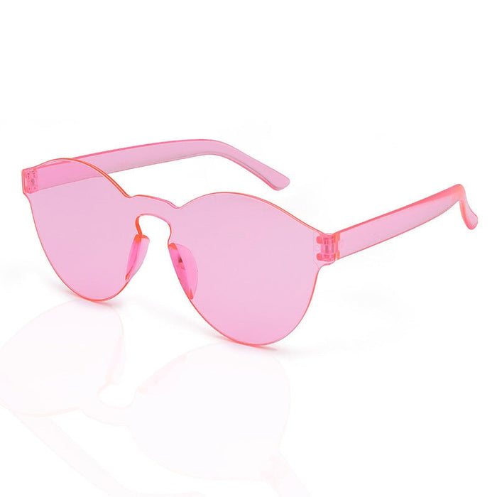 Wholesale Frameless One Piece PC Transparent Sunglasses JDC-SG-XingY003 Sunglasses 兴业 Wholesale Jewelry JoyasDeChina Joyas De China
