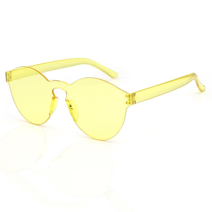 Wholesale Frameless One Piece PC Transparent Sunglasses JDC-SG-XingY003 Sunglasses 兴业 Wholesale Jewelry JoyasDeChina Joyas De China