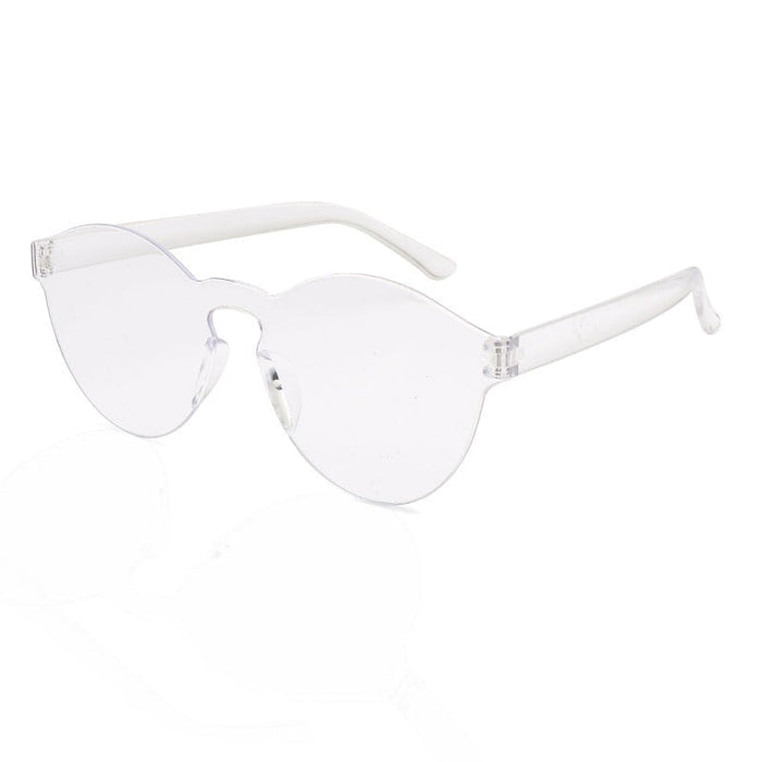 Wholesale Frameless One Piece PC Transparent Sunglasses JDC-SG-XingY003 Sunglasses 兴业 Transparent sheet Wholesale Jewelry JoyasDeChina Joyas De China