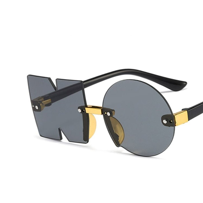 Wholesale frameless resin Sunglasses JDC-SG-KD105 Sunglasses 珂盾 GREY as figure Wholesale Jewelry JoyasDeChina Joyas De China