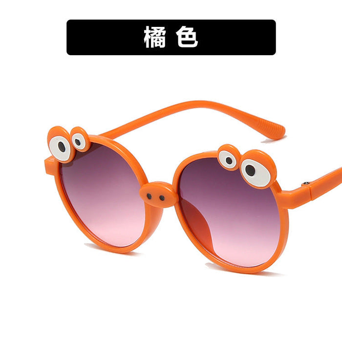 Wholesale frog resin Sunglasses JDC-SG-KD096 Sunglasses 珂盾 orange As figure Wholesale Jewelry JoyasDeChina Joyas De China