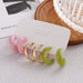 Wholesale fruit green alloy acrylic earrings JDC-ES-SF074 Earrings JoyasDeChina Wholesale Jewelry JoyasDeChina Joyas De China