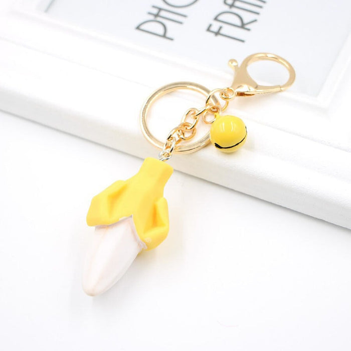Wholesale Fruit Resin Alloy Keychain JDC-KC-Zuge034 Keychains 祖格 Wholesale Jewelry JoyasDeChina Joyas De China