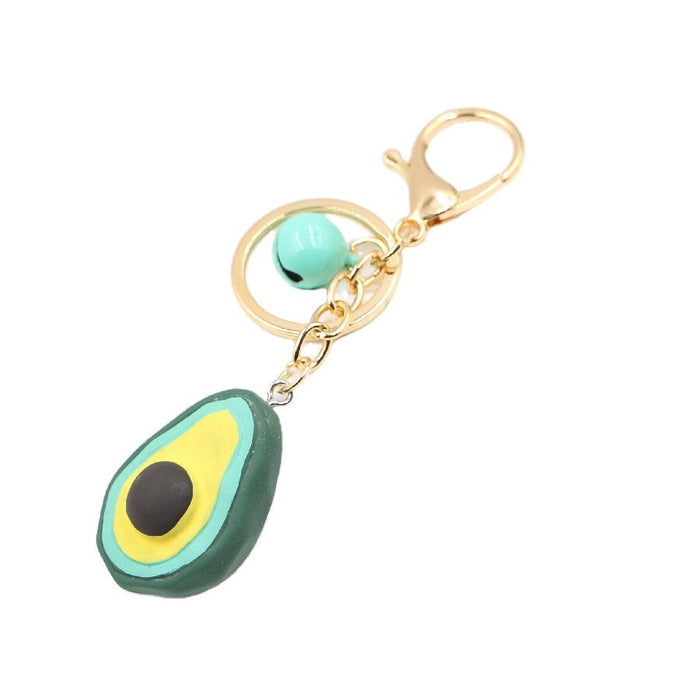 Wholesale Fruit Resin Alloy Keychain JDC-KC-Zuge034 Keychains 祖格 Wholesale Jewelry JoyasDeChina Joyas De China