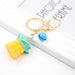 Wholesale Fruit Resin Alloy Keychain JDC-KC-Zuge034 Keychains 祖格 bl / Wholesale Jewelry JoyasDeChina Joyas De China