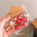 Wholesale fruit small rubber band does not hurt hair hair scrunchies MOQ≥5 JDC-HS-Shij008 Hair Scrunchies 世景 Strawberry cover Wholesale Jewelry JoyasDeChina Joyas De China