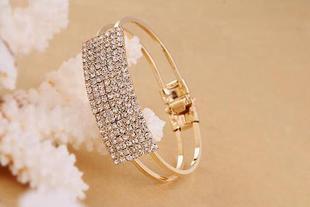 Wholesale full diamond alloy bracelet JDC-BT-RL033 Bracelet 瑞列 Wholesale Jewelry JoyasDeChina Joyas De China