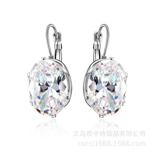 Wholesale full-drill short stud earrings MOQ≥2 JDC-ES-Kas005 Earrings 卡诗 Wholesale Jewelry JoyasDeChina Joyas De China