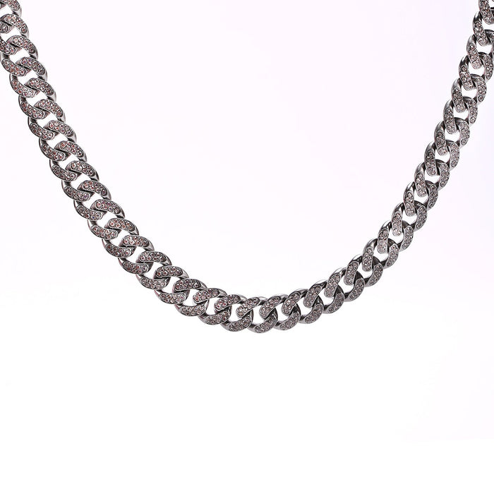 Wholesale full Rhinestone alloy necklace JDC-NE-ChenY012 Necklaces 晨远 46cm Wholesale Jewelry JoyasDeChina Joyas De China