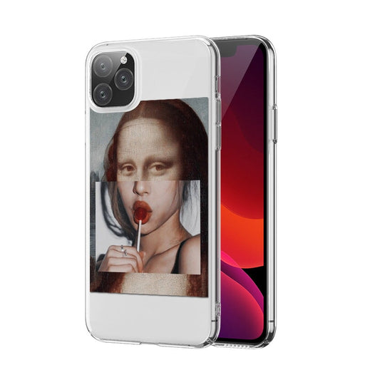 Wholesale funny for iPhone12 transparent 11pro silicone phone case JDC-PC-KEX008 Phone Cases 科讯 Wholesale Jewelry JoyasDeChina Joyas De China