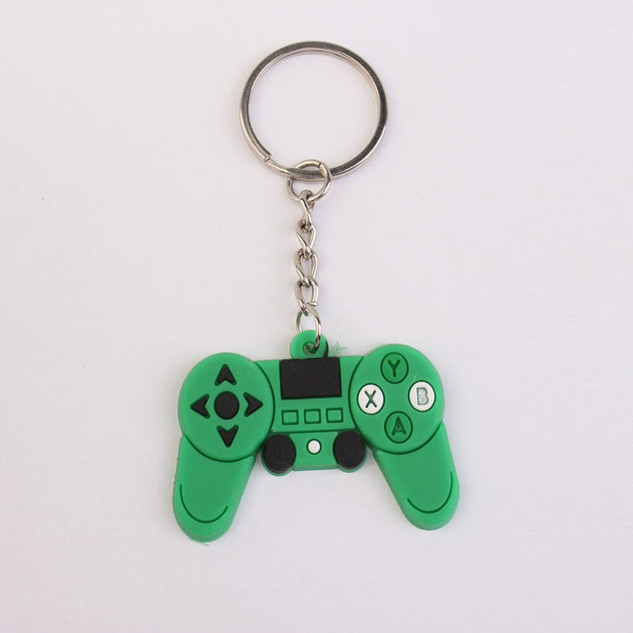 Wholesale gamepad keyboard cartoon keychain JDC-KC-Kaop003 Keychains 靠谱 Green 1 Wholesale Jewelry JoyasDeChina Joyas De China