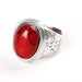 Wholesale gemstone copper ring JDC-RS-WN113 Rings 薇妮 88 red Adjustable opening Wholesale Jewelry JoyasDeChina Joyas De China
