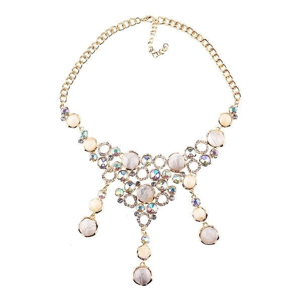 Wholesale gemstone strange color Necklace JDC-NE-JQ180 NECKLACE 佳琪 Wholesale Jewelry JoyasDeChina Joyas De China