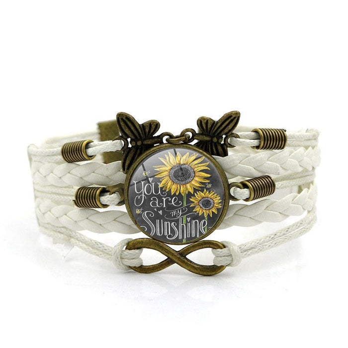 Wholesale gemstone vintage butterfly alloy bracelet JDC-BT-hengx006 Bracelet 横湘 white Wholesale Jewelry JoyasDeChina Joyas De China