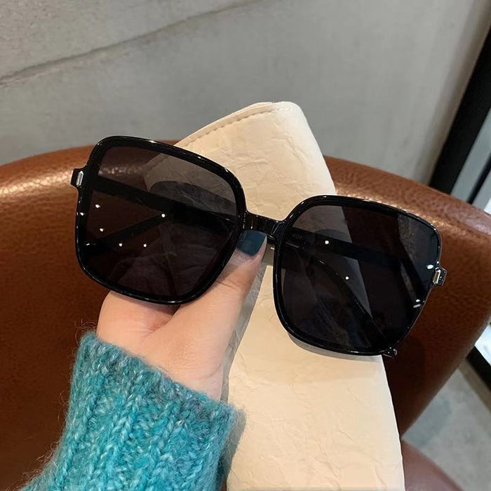 Wholesale generous frame rice nail Sunglasses JDC-SG-XinS006 Sunglasses 星尚 grey Wholesale Jewelry JoyasDeChina Joyas De China