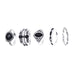 Wholesale Geometric Alloy Rings Set JDC-RS-A090 Rings 妙雅 1 Wholesale Jewelry JoyasDeChina Joyas De China