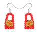 Wholesale geometric bag Earrings JDC-ES-JQ119 Earrings JoyasDeChina red Wholesale Jewelry JoyasDeChina Joyas De China