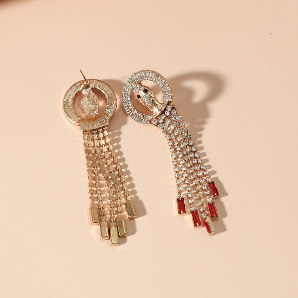 Wholesale geometric diamond studded Earrings JDC-ES-KQ054 Earrings JoyasDeChina Wholesale Jewelry JoyasDeChina Joyas De China