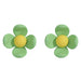 Wholesale geometric emerald green acetic acid plate Earrings irregular Earrings JDC-ES-JQ084 Earrings JoyasDeChina 33295 Wholesale Jewelry JoyasDeChina Joyas De China