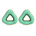 Wholesale geometric emerald green acetic acid plate Earrings irregular Earrings JDC-ES-JQ084 Earrings JoyasDeChina 33439 Wholesale Jewelry JoyasDeChina Joyas De China