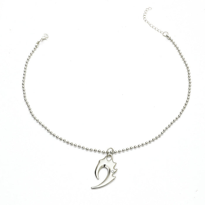 Wholesale geometric exaggerated alloy necklace JDC-NE-KQ022 NECKLACE JoyasDeChina silver Wholesale Jewelry JoyasDeChina Joyas De China