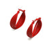 Wholesale geometric exaggerated Earrings JDC-ES-KQ122 Earrings JoyasDeChina Red paint Wholesale Jewelry JoyasDeChina Joyas De China