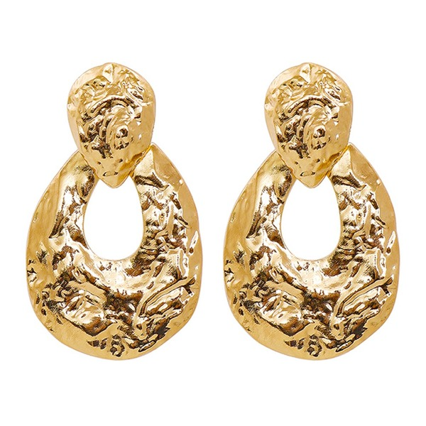Wholesale geometric gold-plated earrings JDC-ES-JR022 Earrings JoyasDeChina Wholesale Jewelry JoyasDeChina Joyas De China