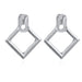 Wholesale geometric hollow diamond earrings JDC-NE-b171 earrings JoyasDeChina argent Wholesale Jewelry JoyasDeChina Joyas De China
