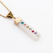 Wholesale geometric pendant necklace for women JDC-NE-ML118 NECKLACE JoyasDeChina Nsn00278 + 60cm twist chain Wholesale Jewelry JoyasDeChina Joyas De China