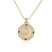 Bulk Jewelry Wholesale Geometric pendant necklace hip hop JDC-ag103 Wholesale factory from China YIWU China