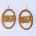 Wholesale Geometric Rhinestone Boho Wood Earrings MOQ≥2 JDC-ES-AnX003 Earrings 安修 73mm*50mm Wholesale Jewelry JoyasDeChina Joyas De China